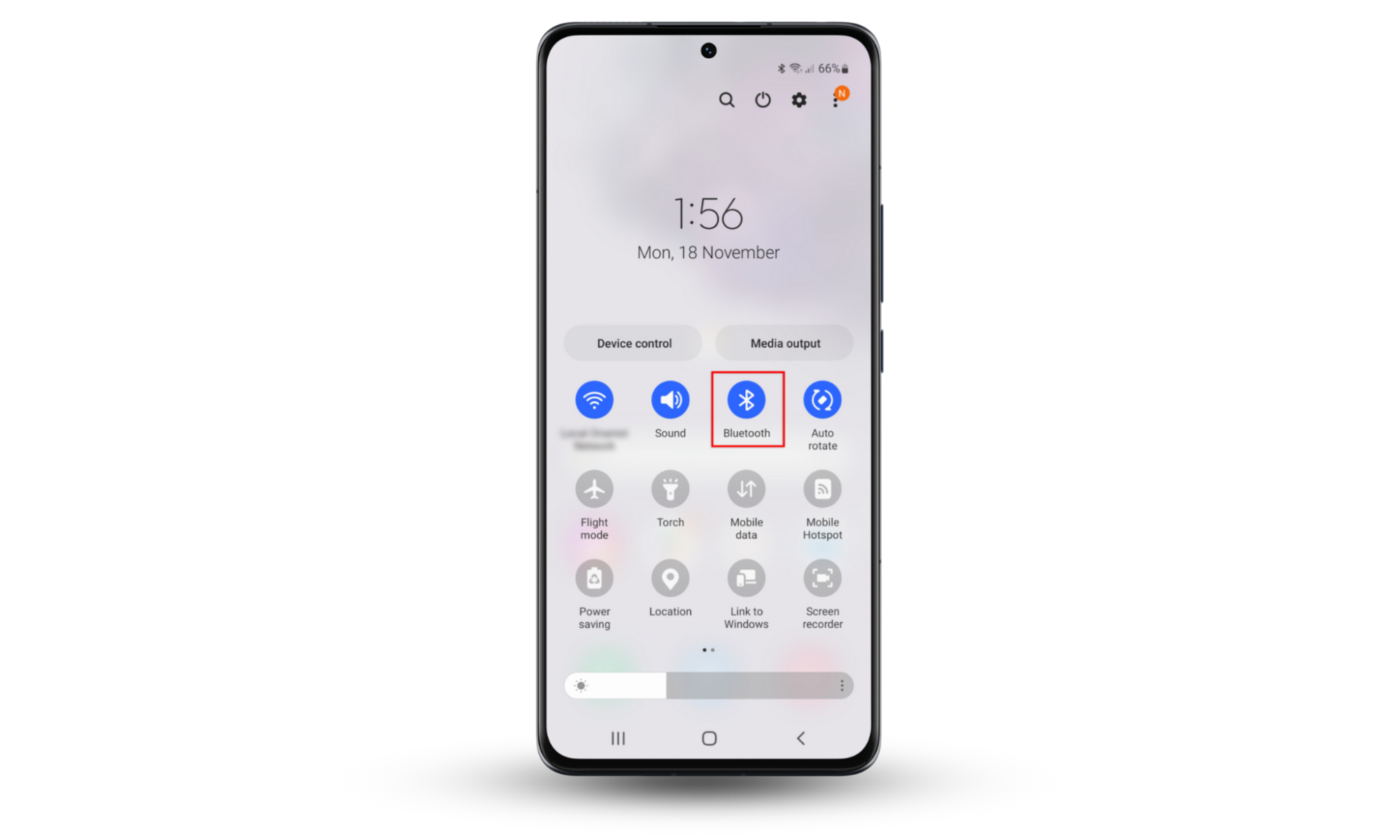 Android Settings appear on an iPhone screen. If your phone is dying too fast, select Bluetooth to turn off power-draining features and prolong your phone’s battery life. Android Settings appear on an iPhone screen. If your phone is dying too fast, select Bluetooth to turn off power-draining features and prolong your phone’s battery life.